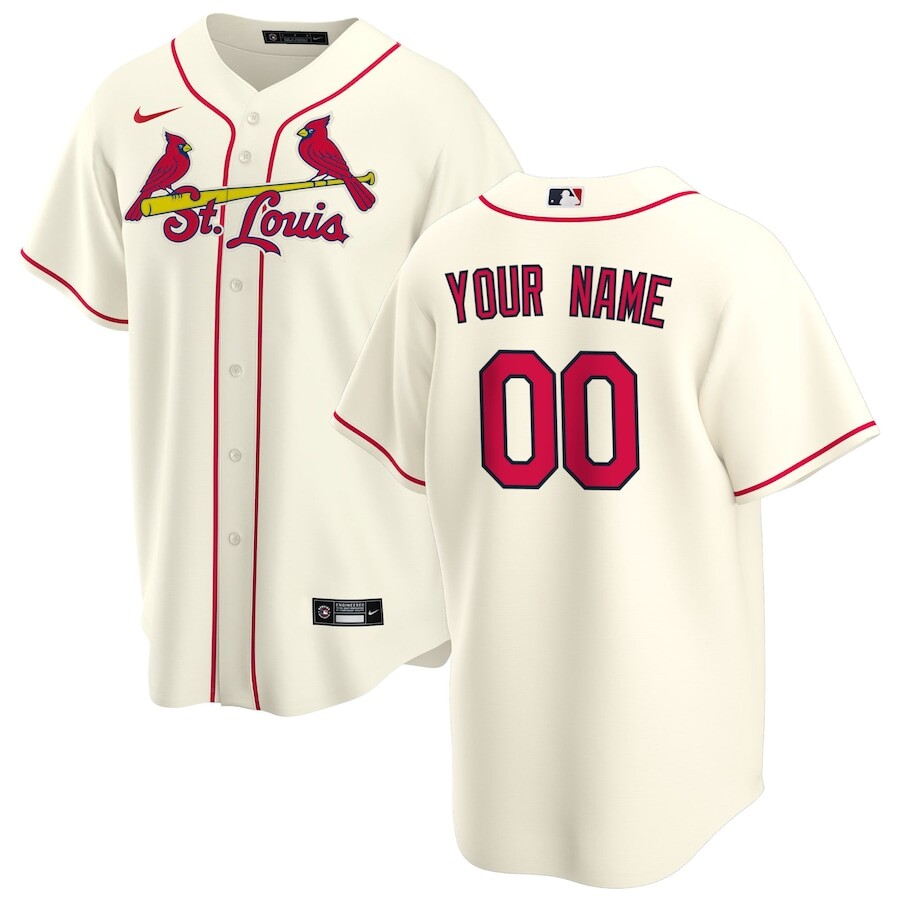 

Джерси Nike St Louis Cardinals, кремовый