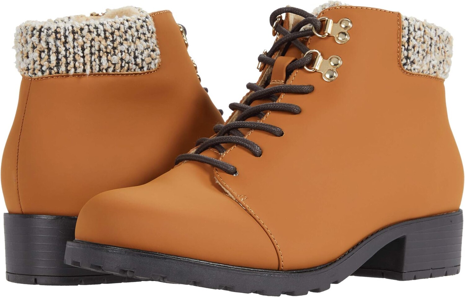 

Ботинки на шнуровке Becky 2.0 Trotters, цвет Brown Veg Calf Leather