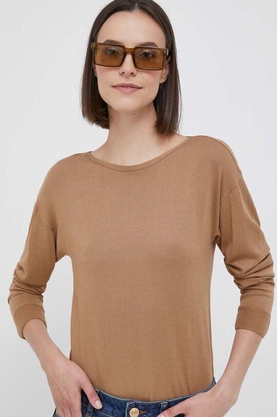 

Свитер United Colors of Benetton, коричневый