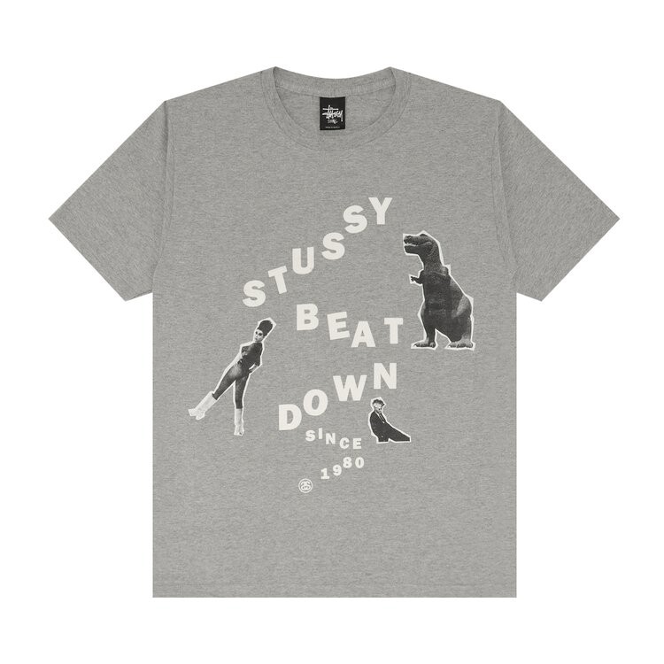 

Футболка Stussy Beatdown 'Grey', серый