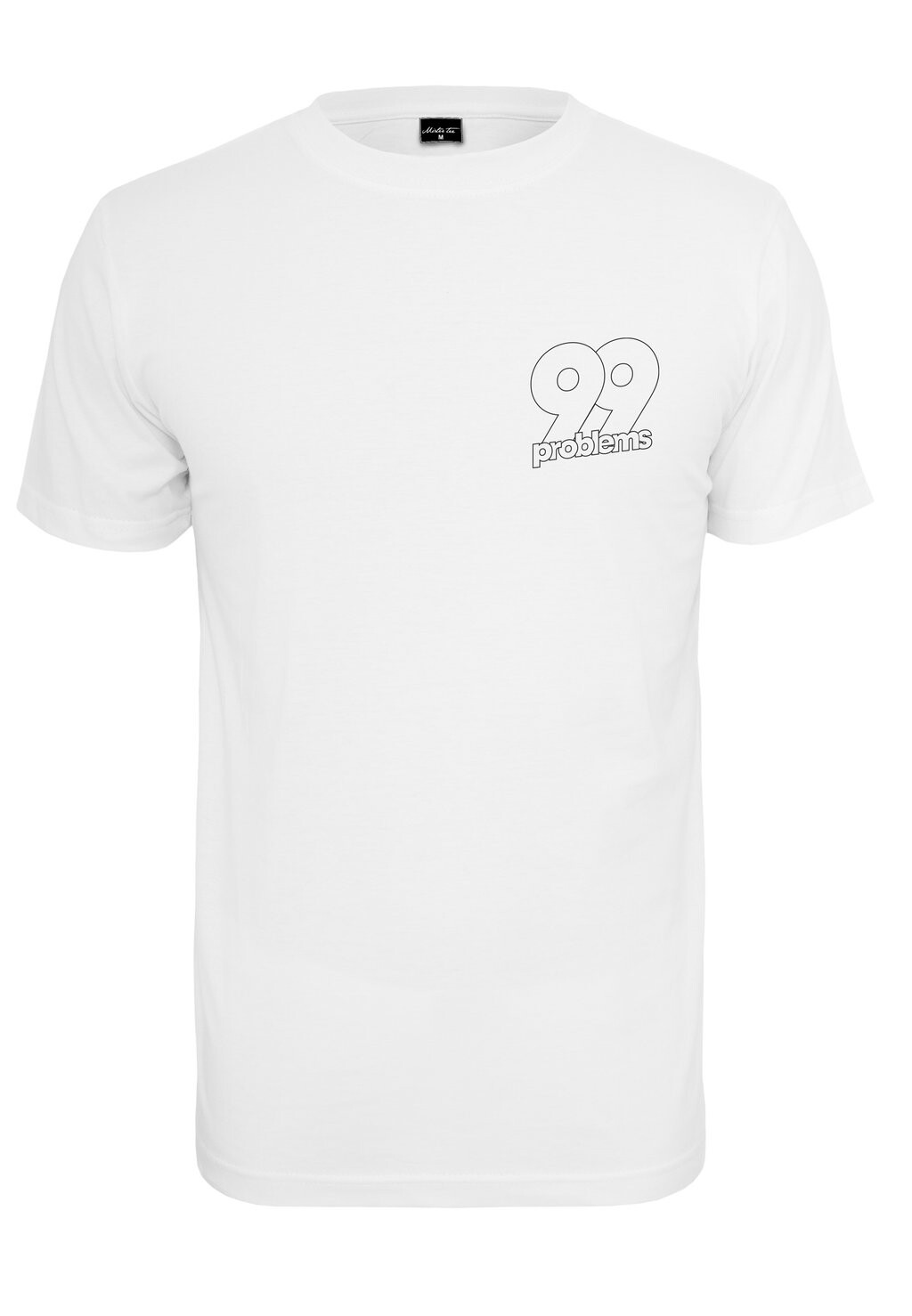 

Футболка с принтом 99 PROBLEMS BATCH Mister Tee, белый