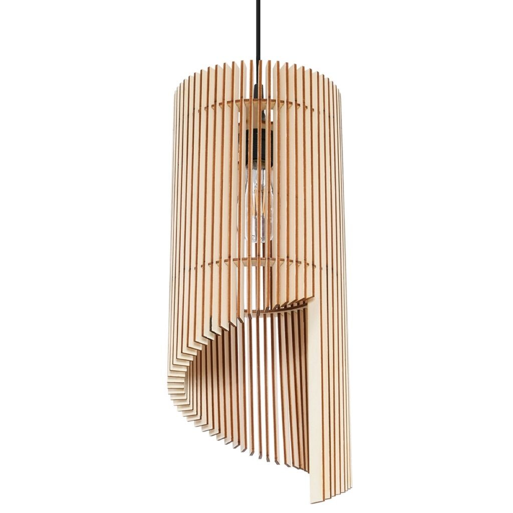 

Подвесной светильник ALEXIA дерево 1xE27 60Вт дерево 120x21x21см Sollux Lighting