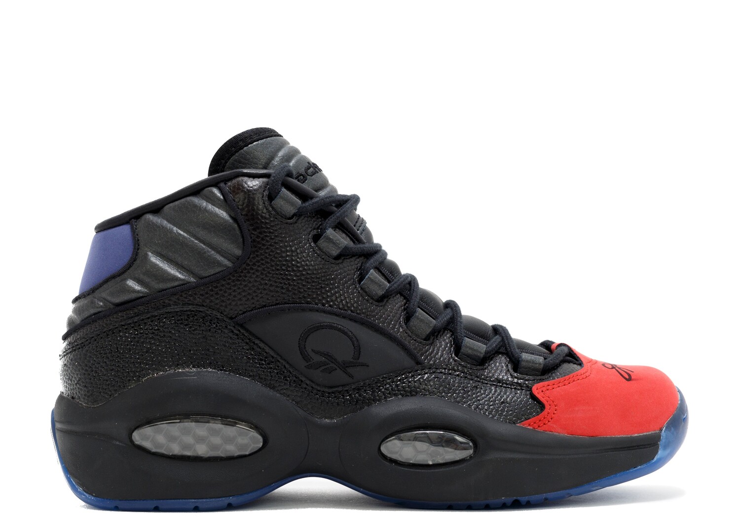 Кроссовки Reebok Packer X Question Mid 'Curtain Call', черный чехол mypads eminem curtain call the hits для oneplus nord ce 2 lite 5g задняя панель накладка бампер