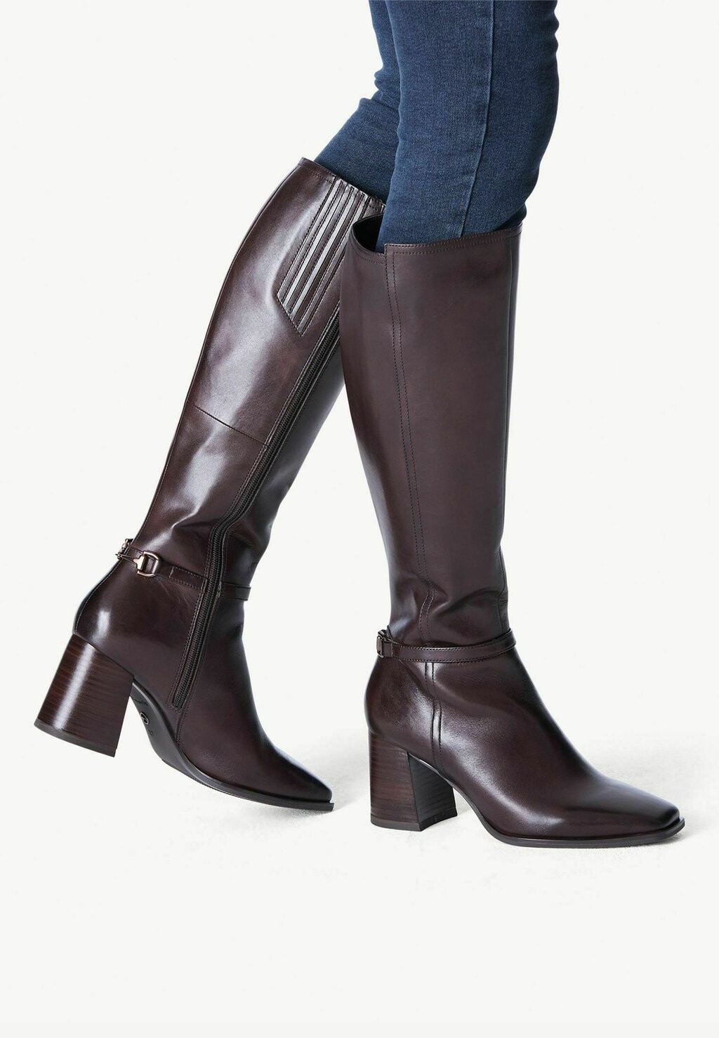 

Высокие сапоги Tamaris, красное дерево, Красный
