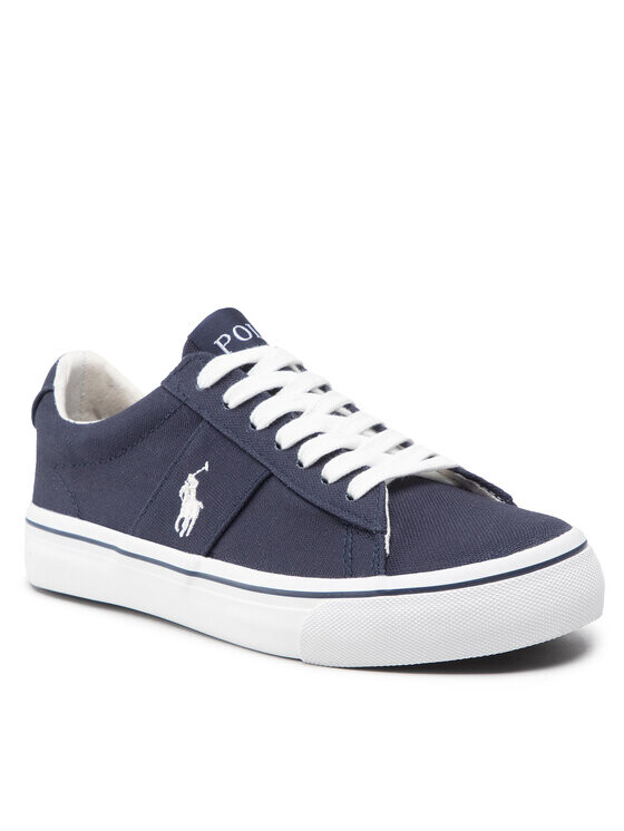 

Кроссовки из ткани Polo Ralph Lauren, синий