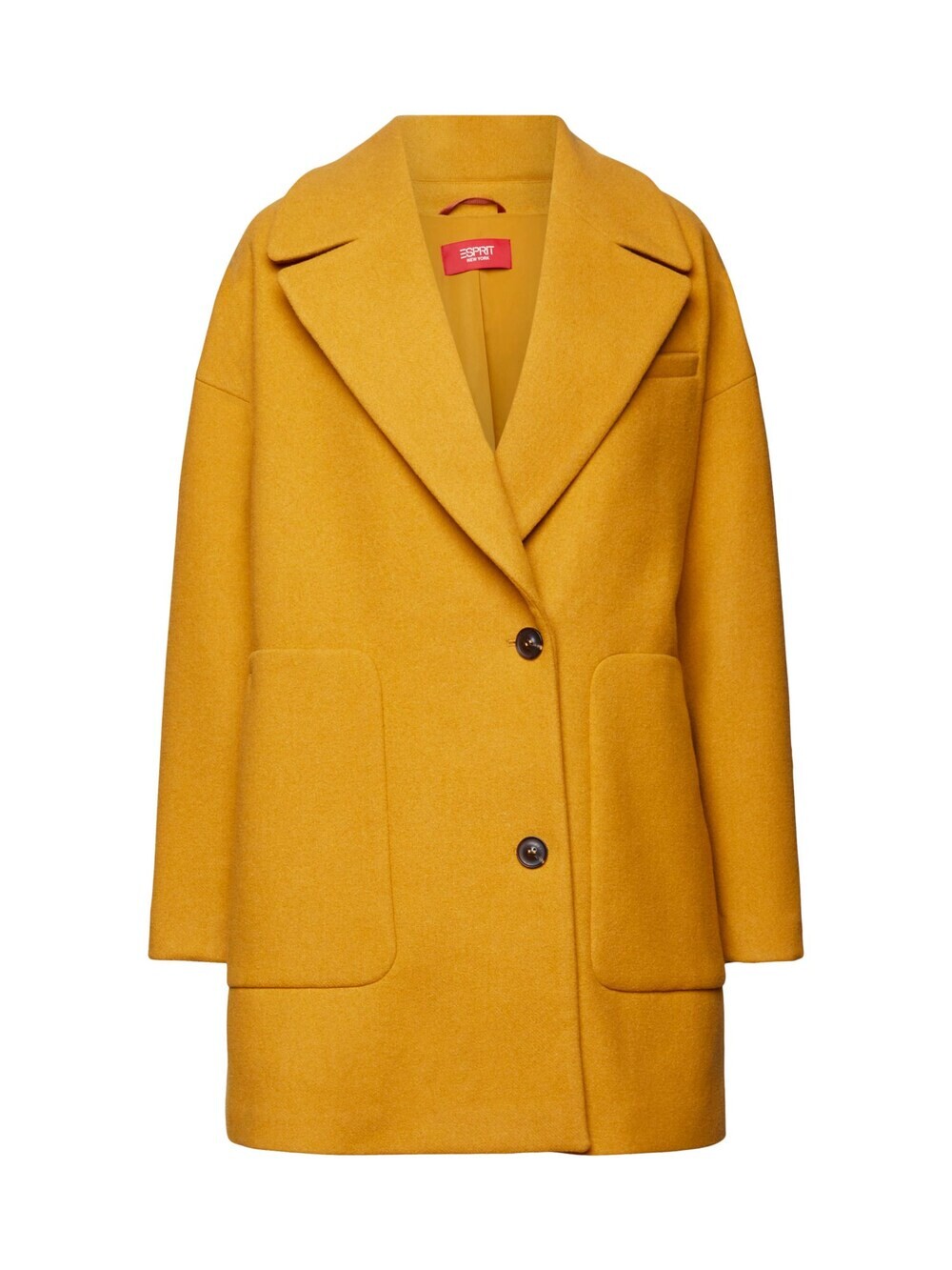 

Межсезонное пальто ESPRIT, желтый