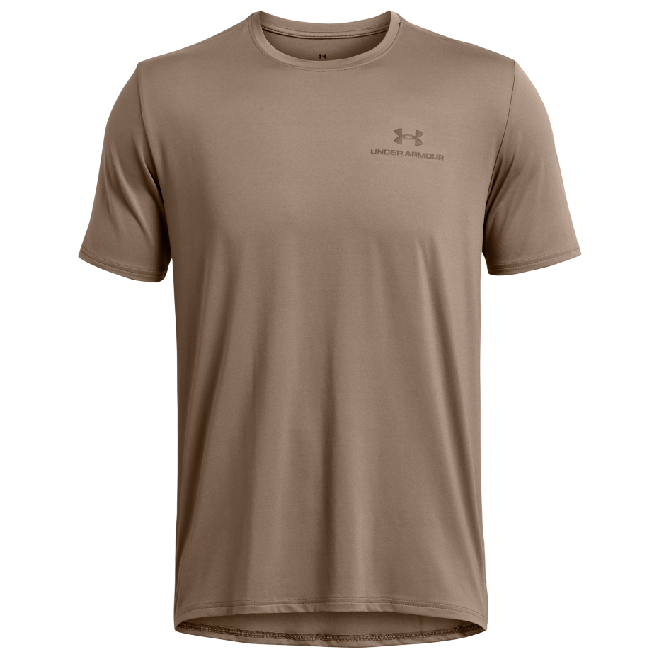 Функциональная рубашка Under Armour Vanish Energy S/S, цвет Taupe Dusk футболка under armour с короткими рукавами under armour светло серый