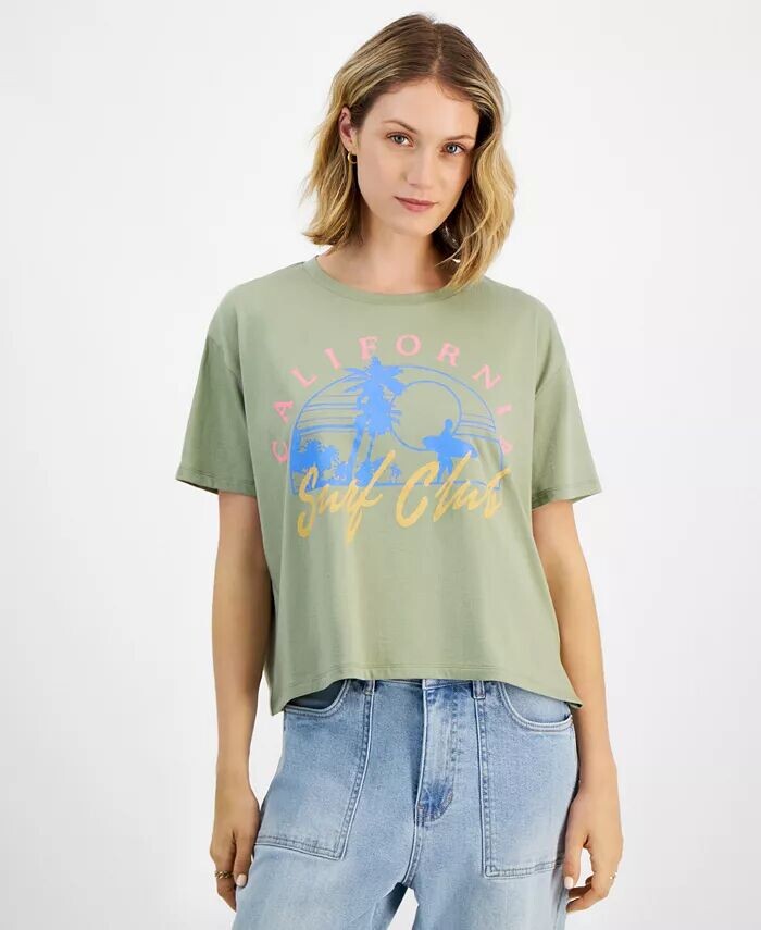

Футболка с рисунком для юношеского клуба серфинга Grayson Threads, The Label, зеленый