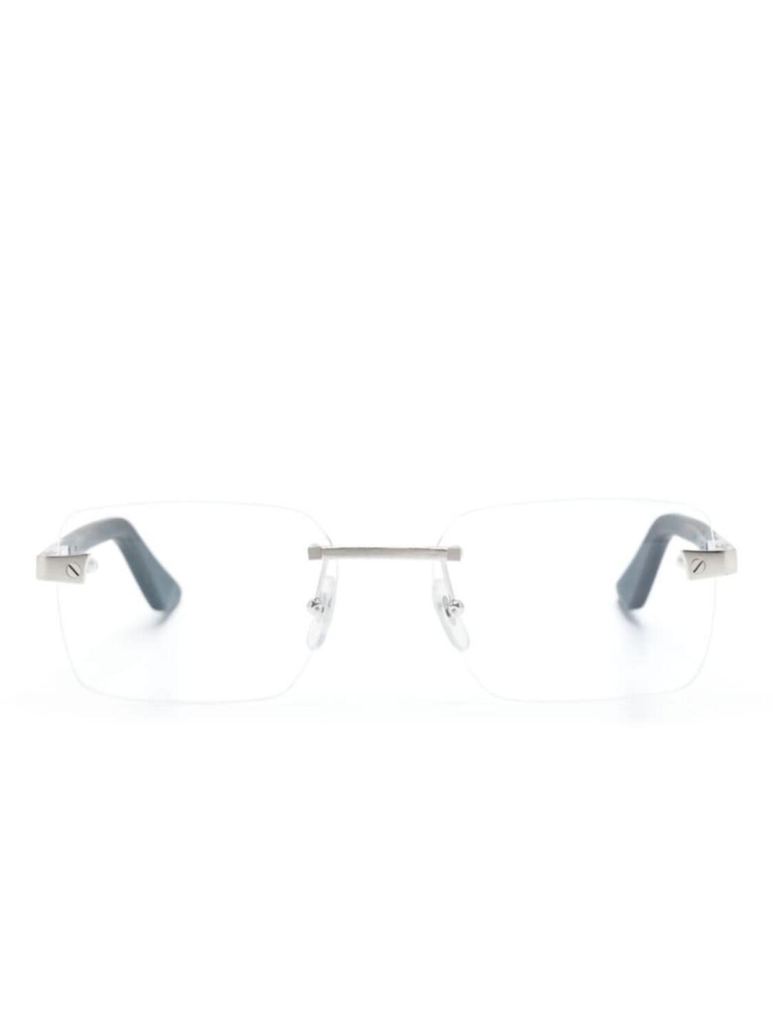 

Cartier Eyewear очки в безободковой оправе, синий