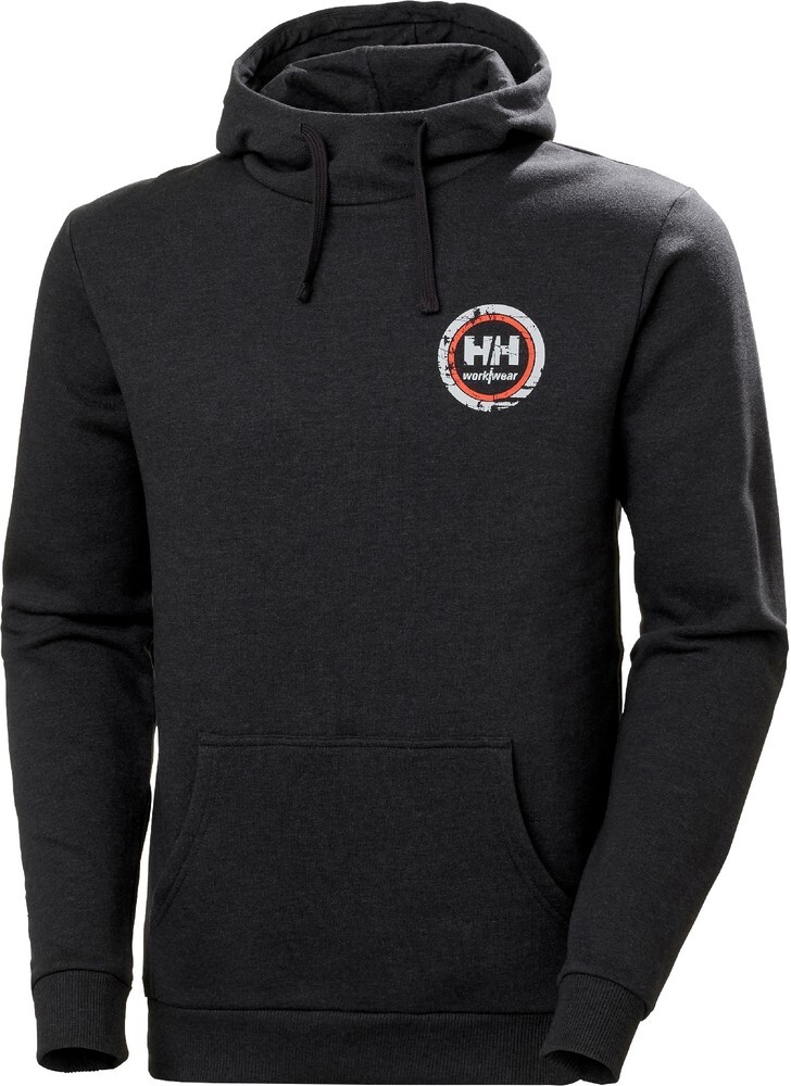 

Толстовка Helly Hansen Hoodie Logo Hoodie, черный