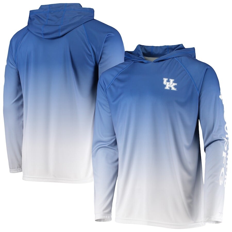 

Футболка с длинным рукавом Columbia Kentucky Wildcats, роял