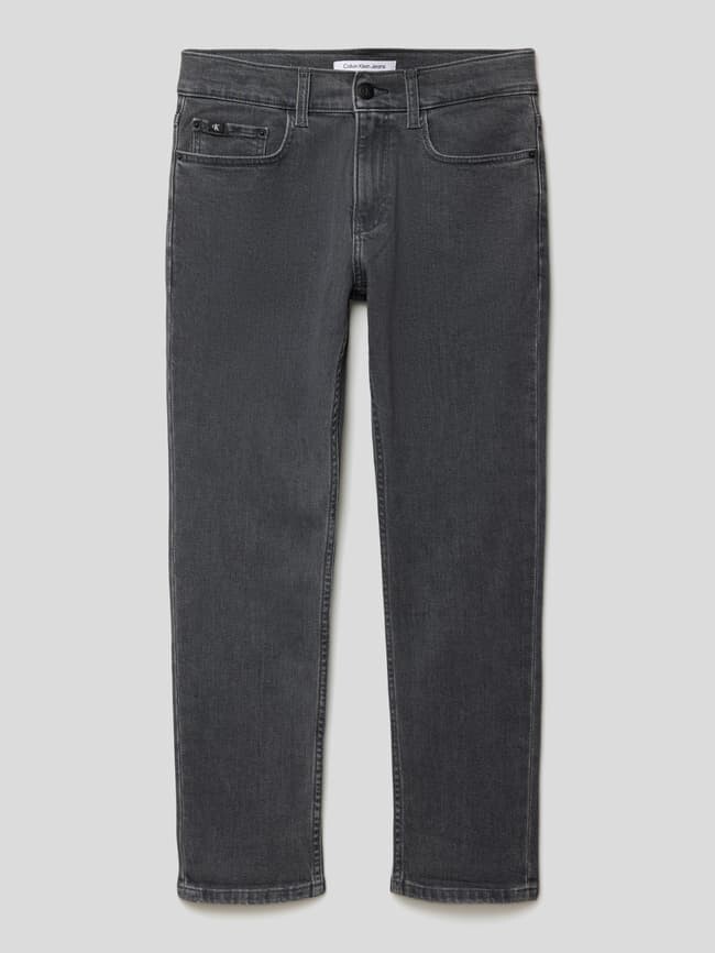 

Джинсы с пятью карманами Calvin Klein Jeans, черный