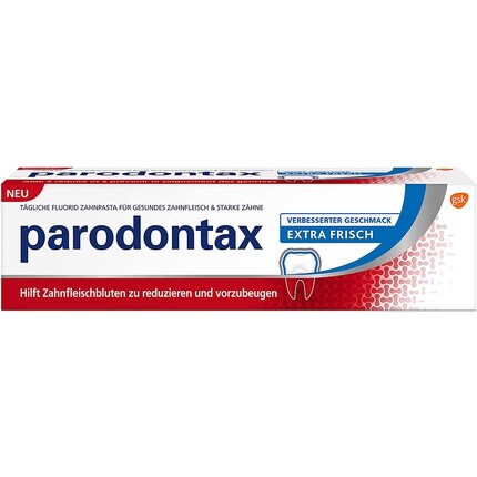 

Зубная паста Extra Fresh для здоровья десен и крепких зубов 75 мл, Parodontax