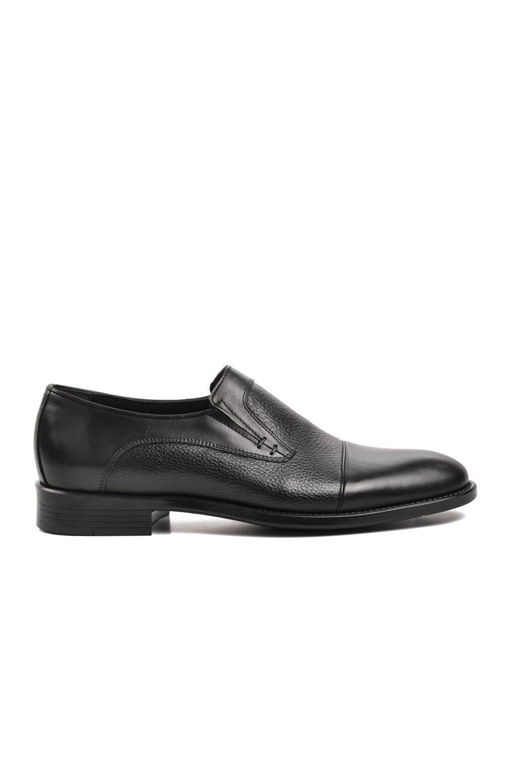 Черные мужские классические туфли из натуральной кожи 9349 Ayakmod