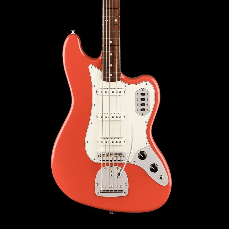 

Басс гитара Fender Vintera II 60s Bass VI Rosewood Fingerboard Fiesta Red With Gig Bag