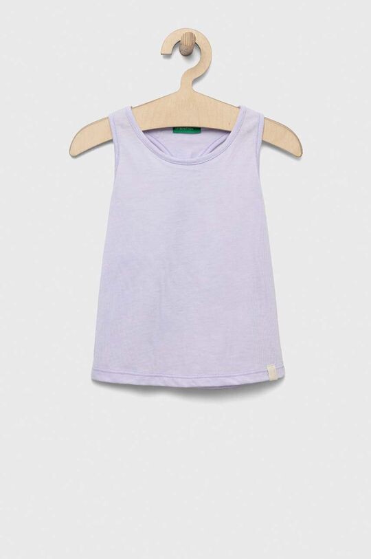 

Детский топ United Colors of Benetton, фиолетовый