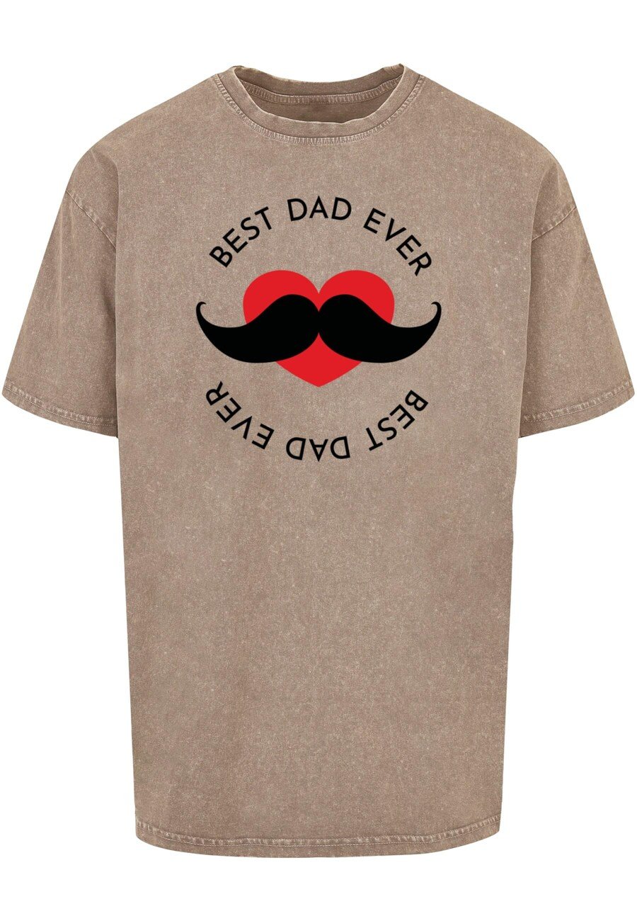 

Футболка Merchcode Fathers Day - Best dad, светло-коричневый