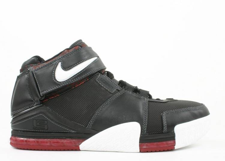 

Кроссовки Nike ZOOM LEBRON 2 'BLACK CRIMSON', черный