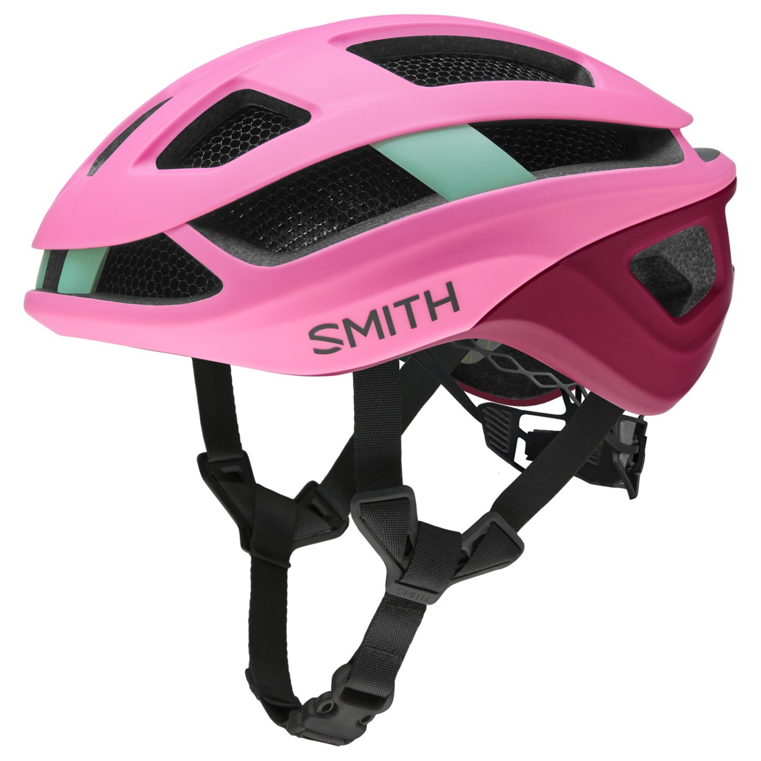 

Велосипедный шлем Smith Trace Mips, матовый фламинго мерло, Черный, Велосипедный шлем Smith Trace Mips, матовый фламинго мерло