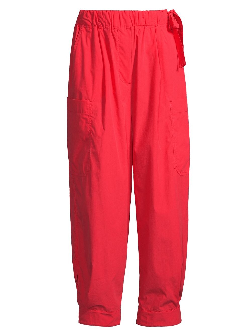 

Укороченные брюки карго Elenia Weekend Max Mara, красный