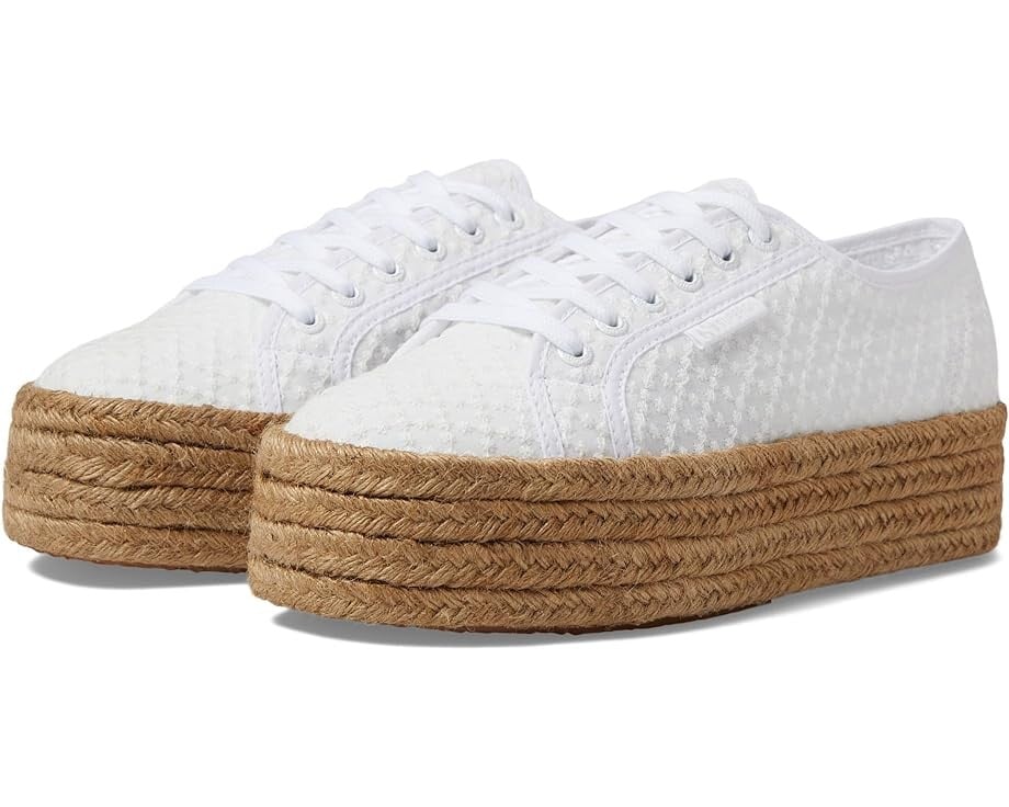 

Кроссовки Superga 2790 Rope Macrame Rhombus, белый