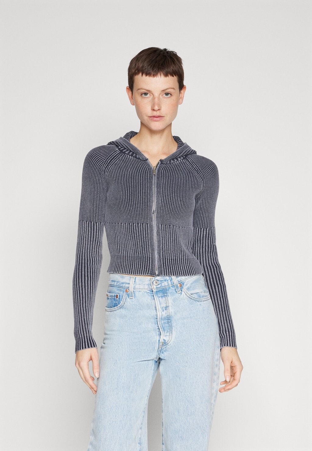 

Кардиган Even&Odd ACID WASH, черный