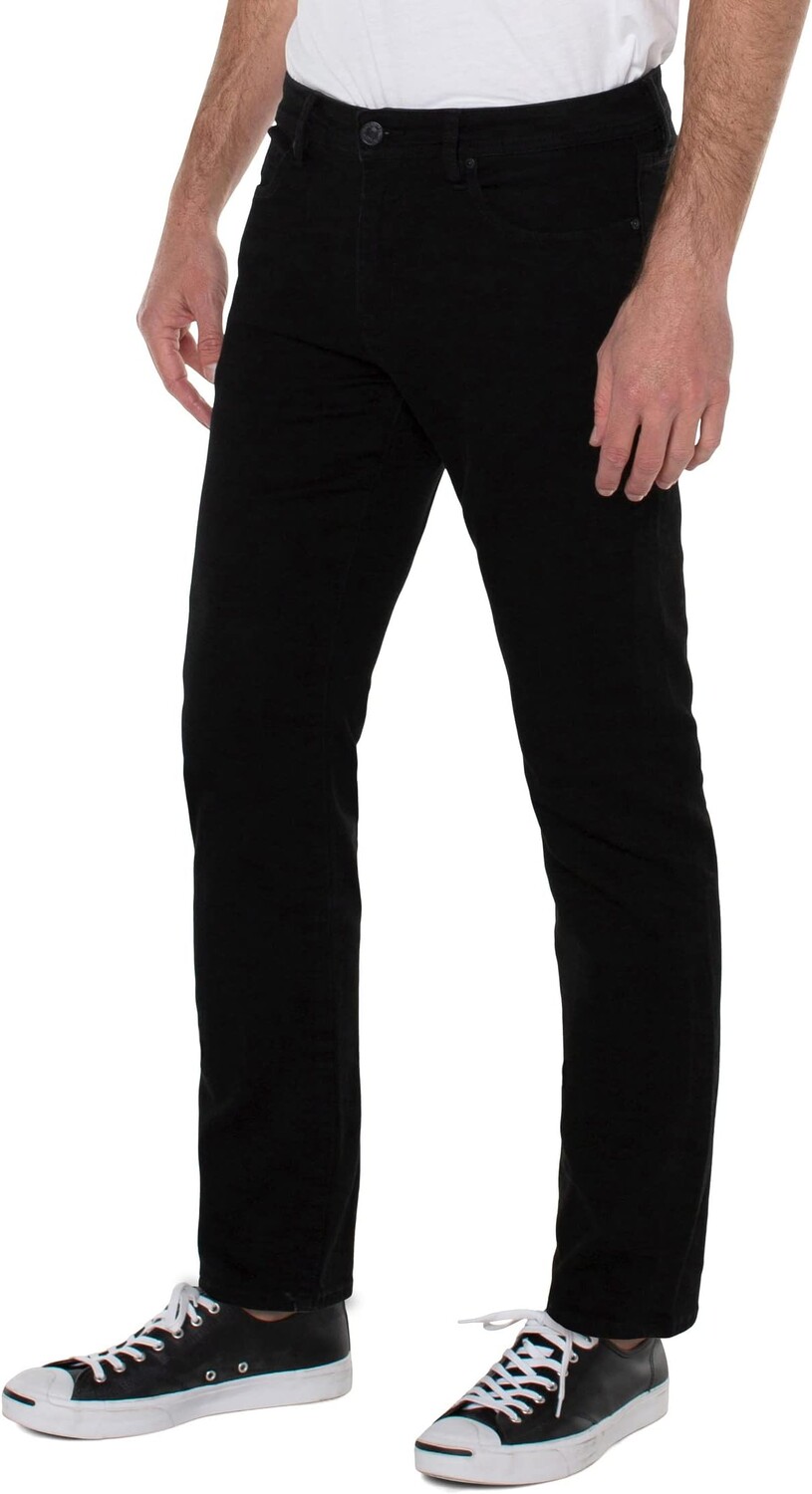 

Джинсы Kingston Modern Straight Jeans in Jet Black Liverpool Los Angeles, цвет Jet Black