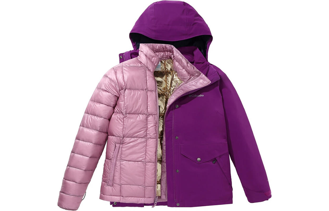 Женская уличная куртка Columbia, фиолетовый