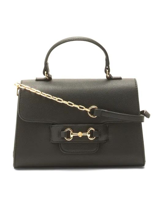 

Сумка-портфель Ford Horsebit с верхней ручкой Anne Klein, черный