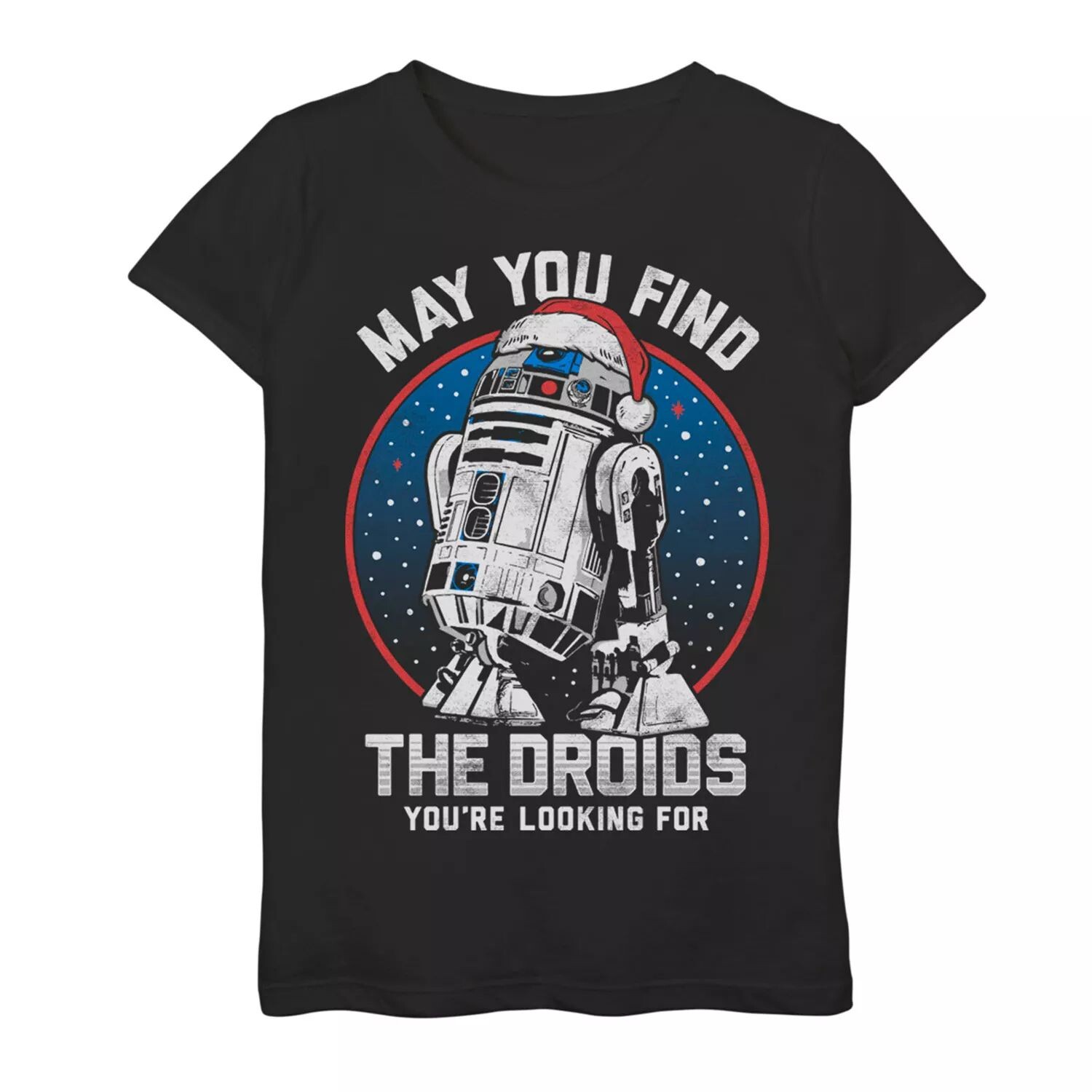 

Футболка для девочек 7–16 лет «Звездные войны R2-D2» «Можете ли вы найти дроидов, которых ищете» Star Wars