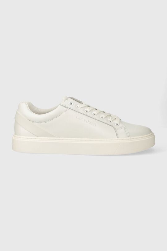 

Кожаные кроссовки LOW TOP LACE UP ARCHIVE STRIPE Calvin Klein, белый