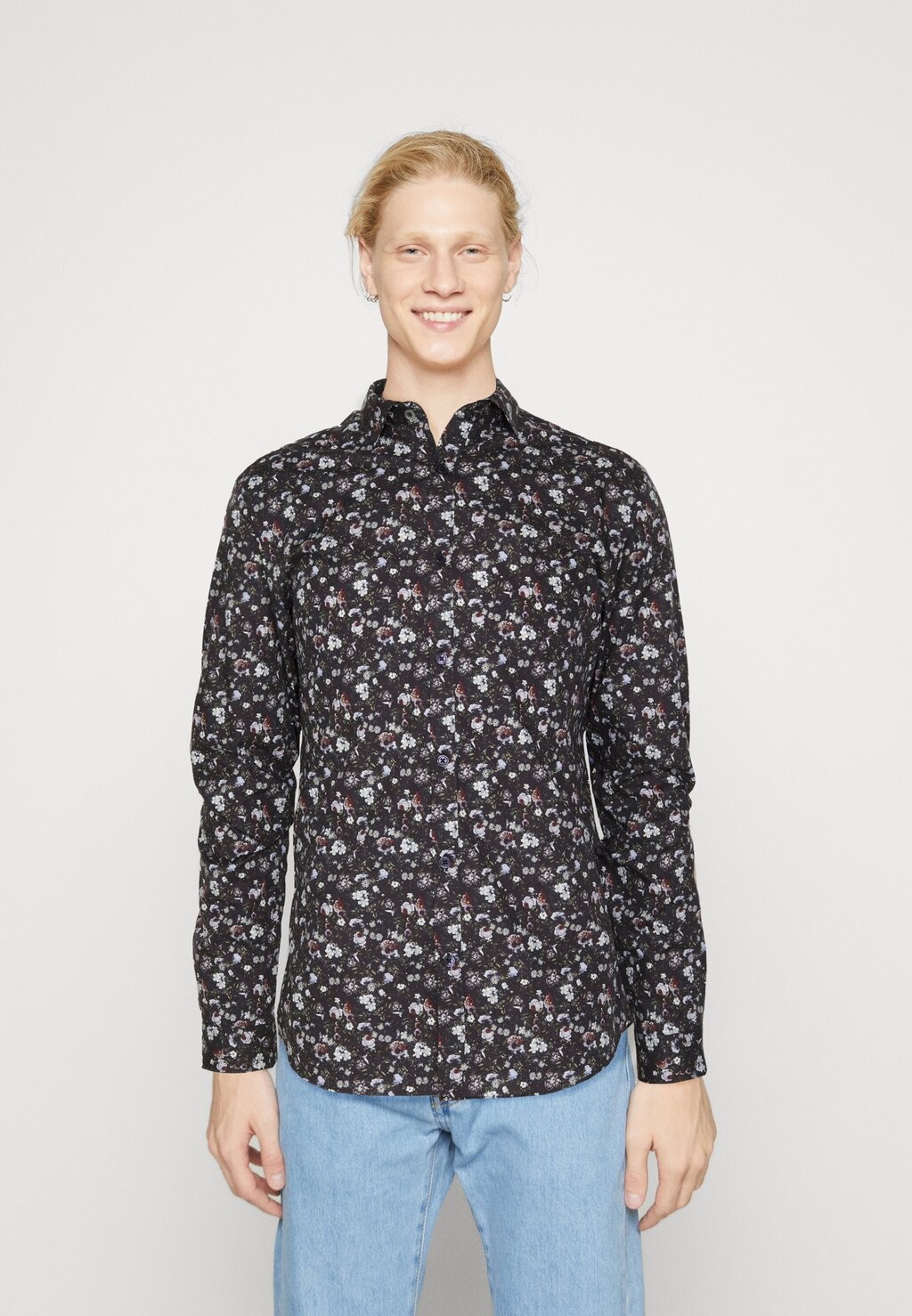 

Рубашка JPRBLAMILANO PRINT Jack & Jones, лес Riverfit