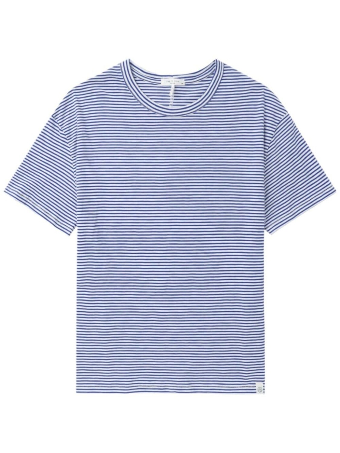 

Rag & bone футболка с дырочками, синий
