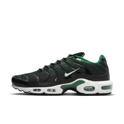 

Кроссовки Nike Air Max Plus, цвет Black/Malachite/Gum Light Brown/White