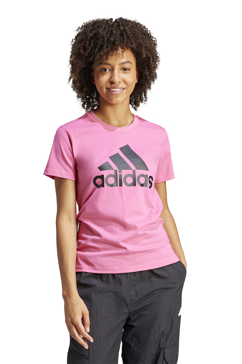 

Футболка Essentials с логотипом Adidas Sportswear, черный