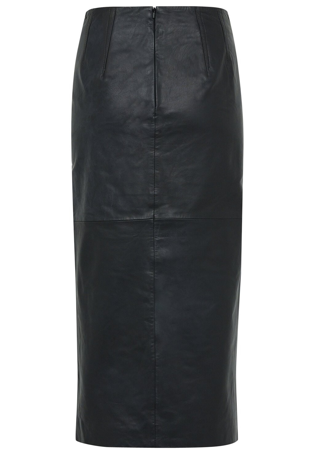 

Кожаная юбка KAMAIW InWear, черный