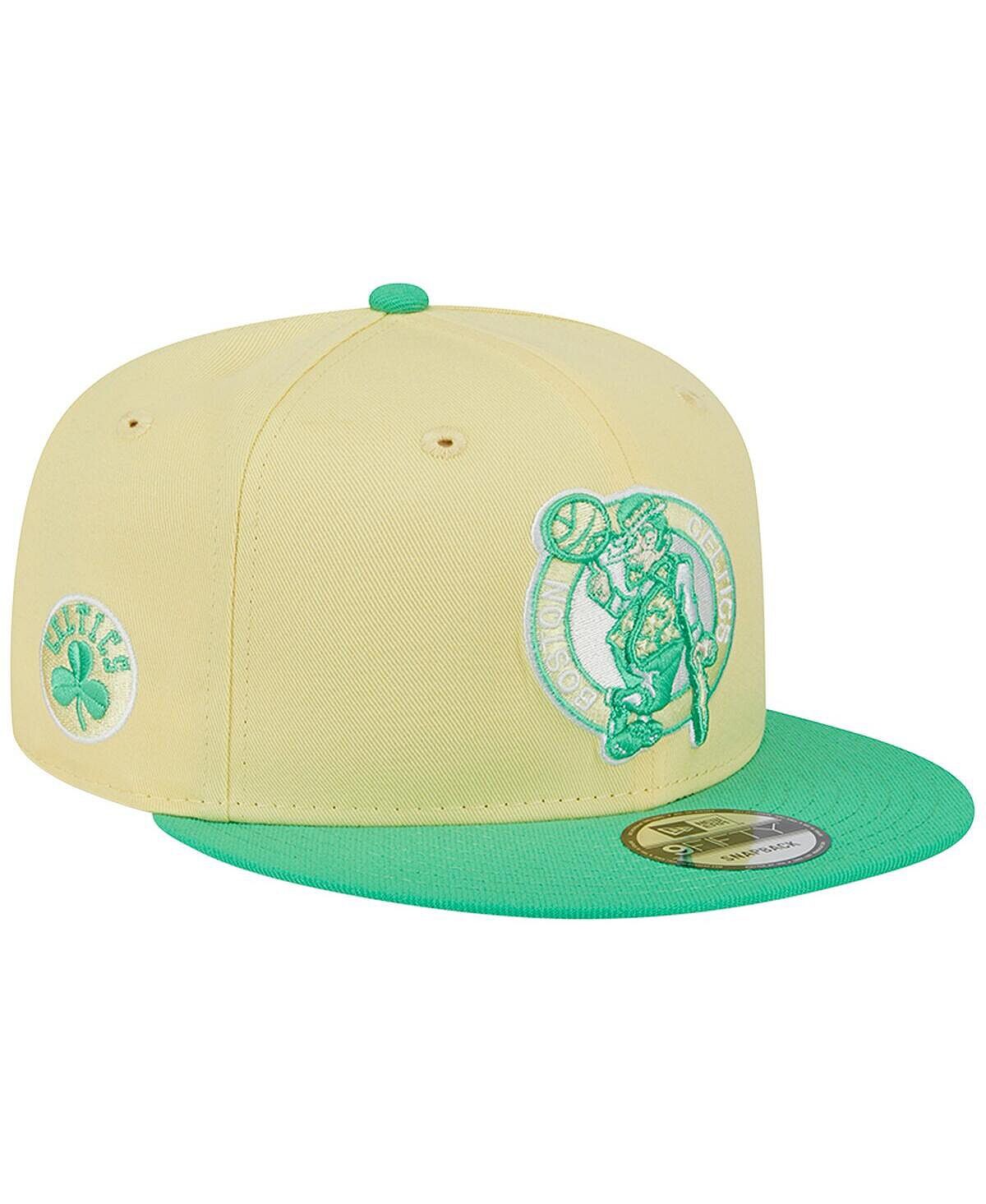 

Мужская желто-зеленая кепка Boston Celtics 9FIFTY New Era