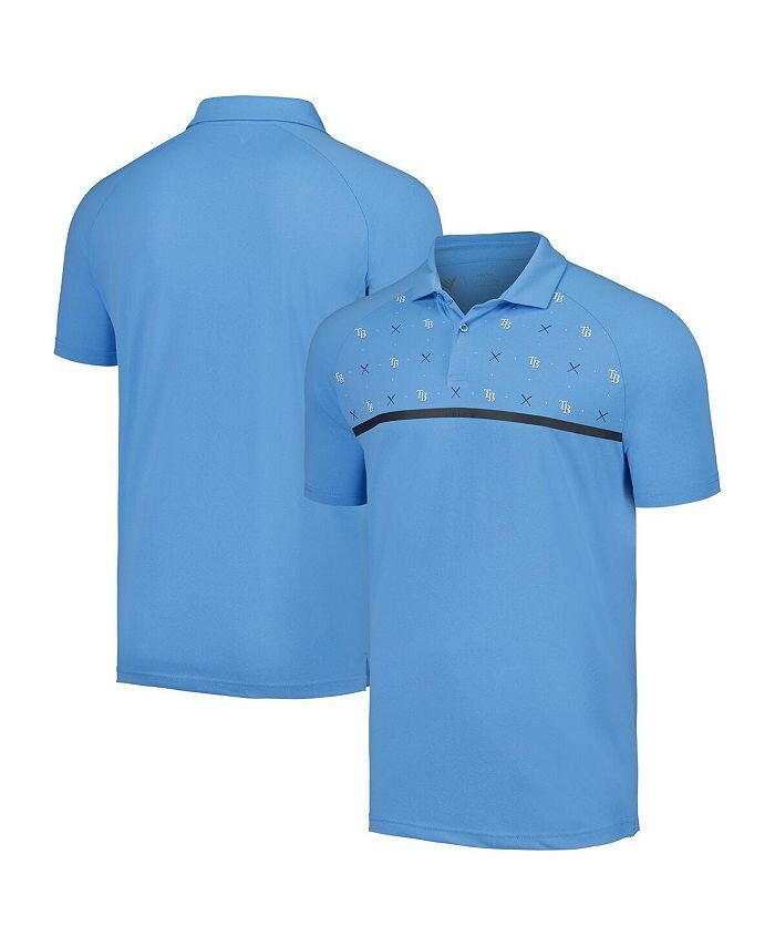 

Мужская голубая рубашка-поло реглан Tampa Bay Rays Sector Batter Up LevelWear, синий