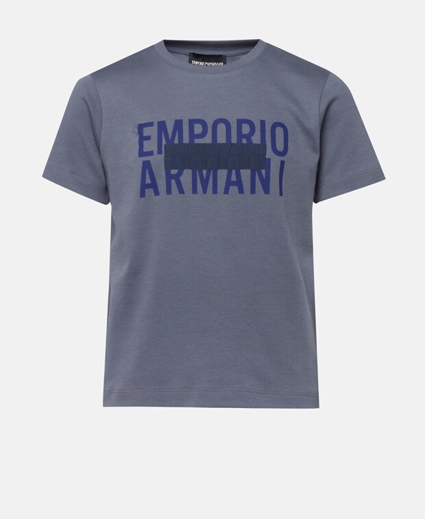 

Футболка Emporio Armani, темно-серый