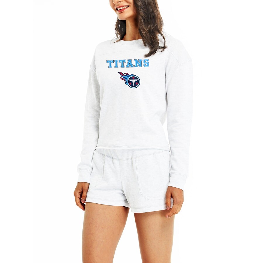 

Пижамный комплект Concepts Sport Tennessee Titans, кремовый