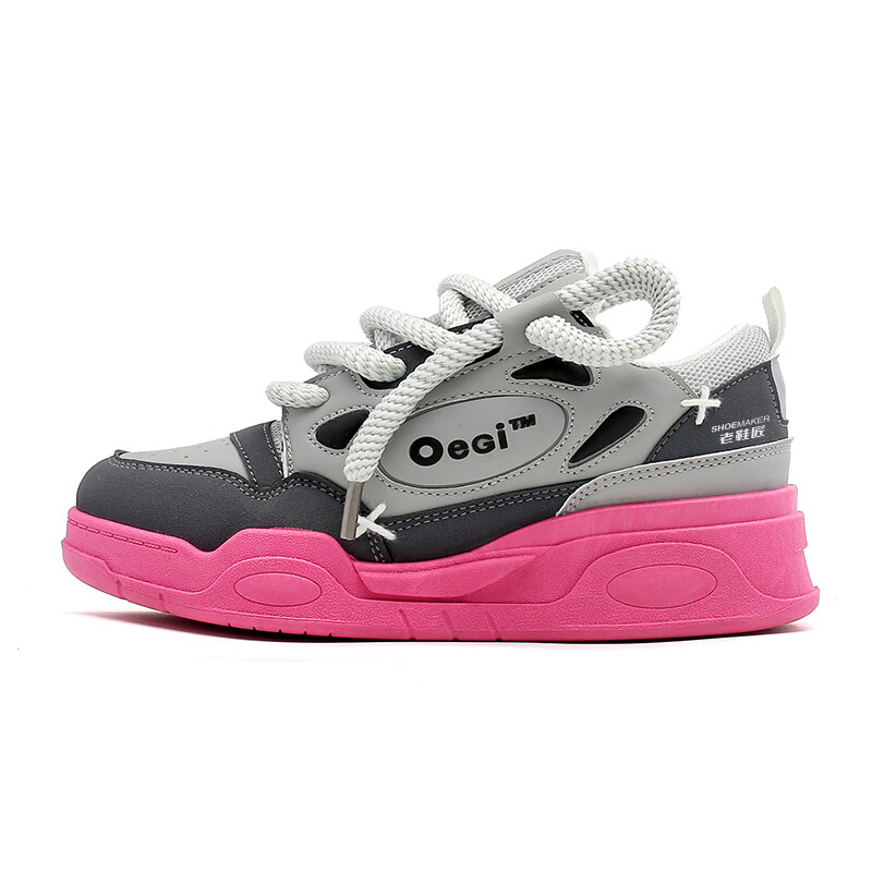 

Кроссовки Old shoemaker Skateboarding Shoes Men Low-top, серый
