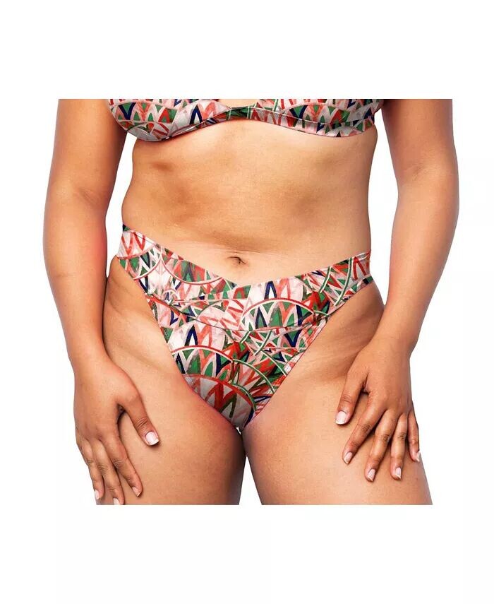 

Женские плавки бикини Ally Crossover MIGA Swimwear, красный