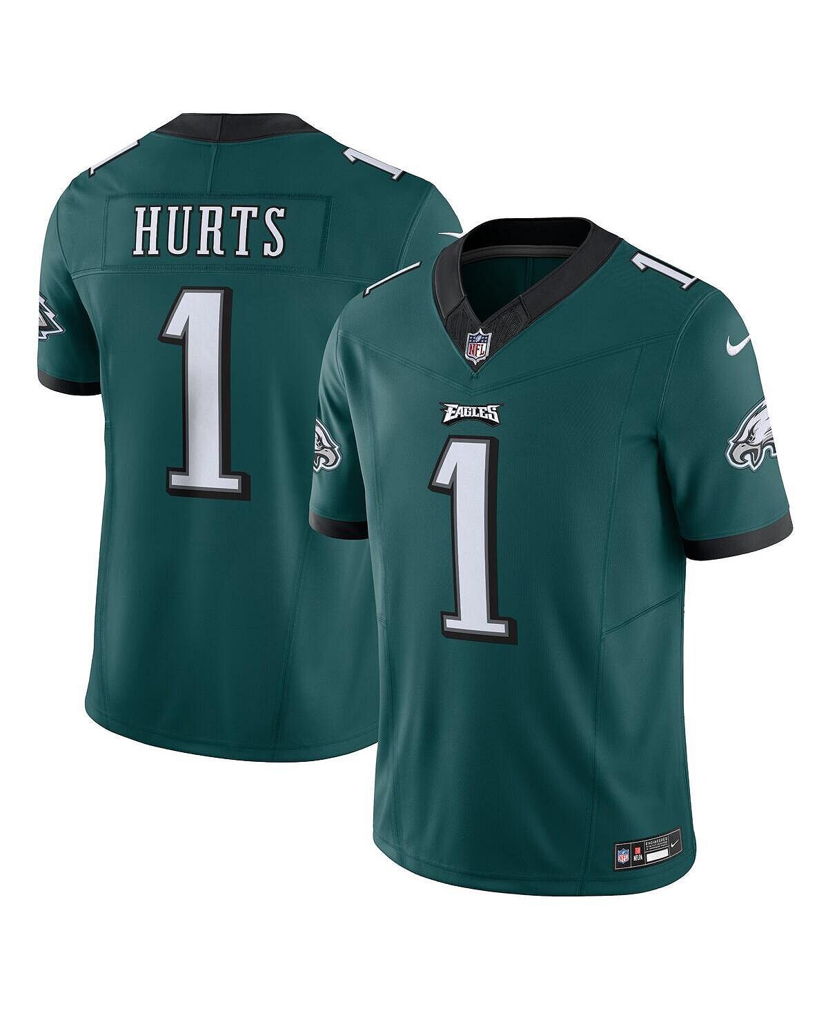 

Мужская футболка Jalen Hurts Green Philadelphia Eagles Vapor F.U.S.E. Ограниченный Джерси Nike
