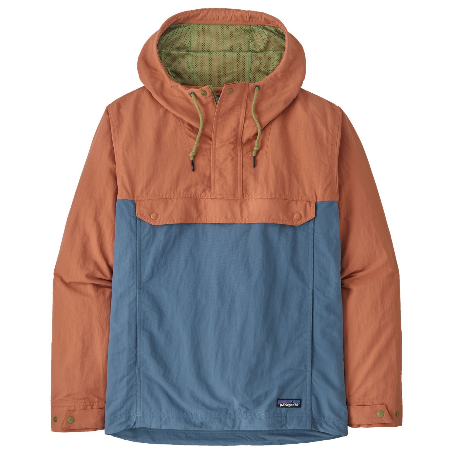 Повседневная куртка Patagonia Isthmus Anorak, цвет Utility Blue дождевик k s isthmus anorak unisex patagonia цвет subtidal blue