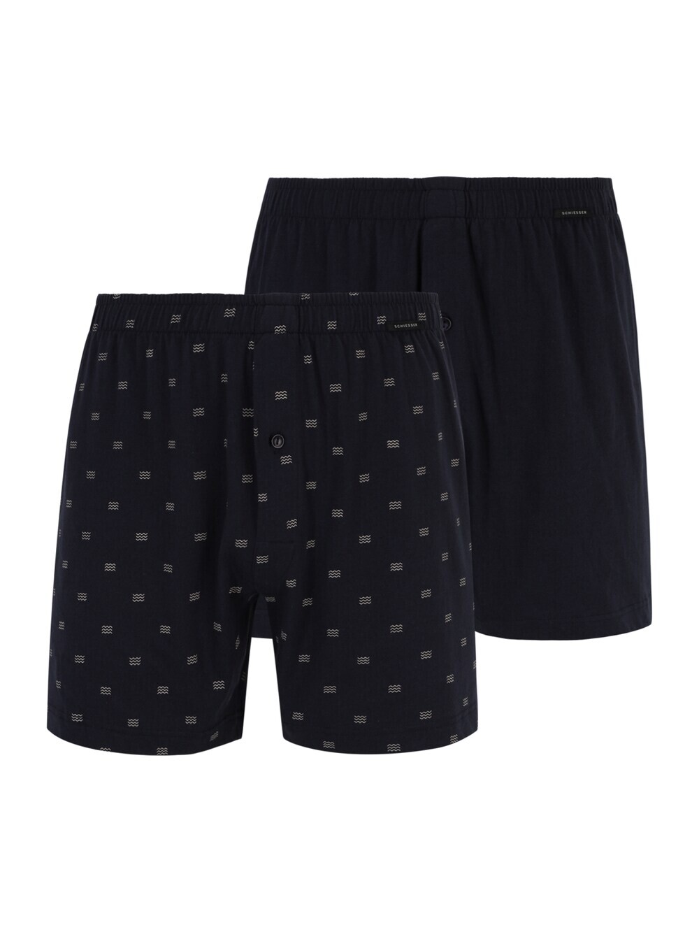 

Трусы боксеры Schiesser Fun Prints, темно-синий