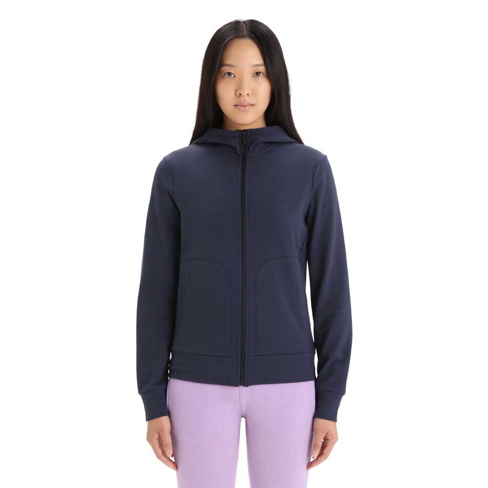 

Толстовка Icebreaker Central Classic Full Zip, синий