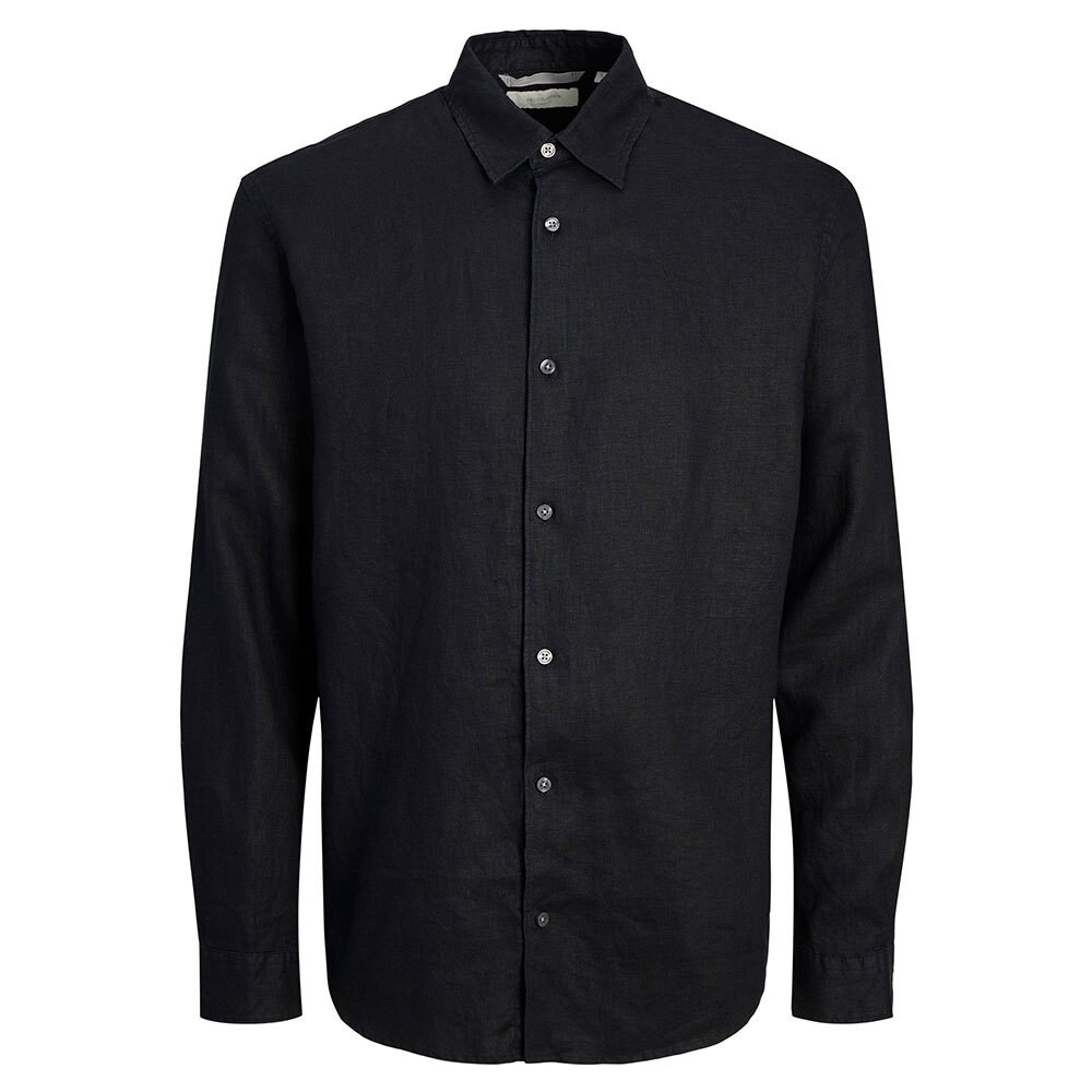 

Рубашка с длинным рукавом Jack & Jones Wrence Linen, черный