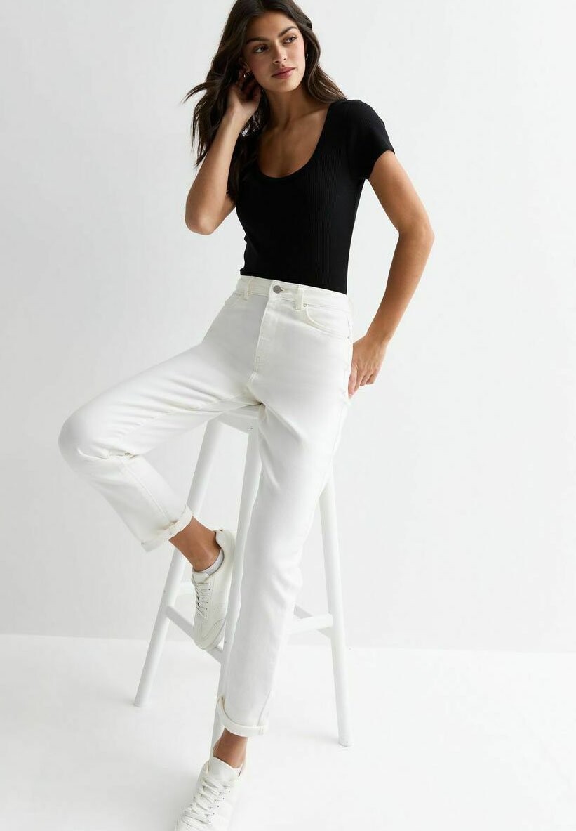 

Джинсы Slim Fit HIGH WAIST TORI MOM New Look, цвет off white