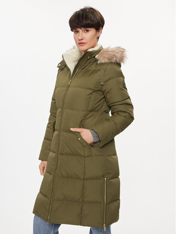 

Пуховик стандартного кроя Lauren Ralph Lauren, зеленый