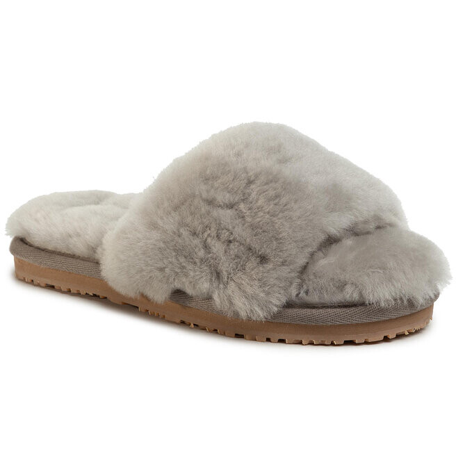 

Шлепанцы Mou SheepskinFur Slide, серый